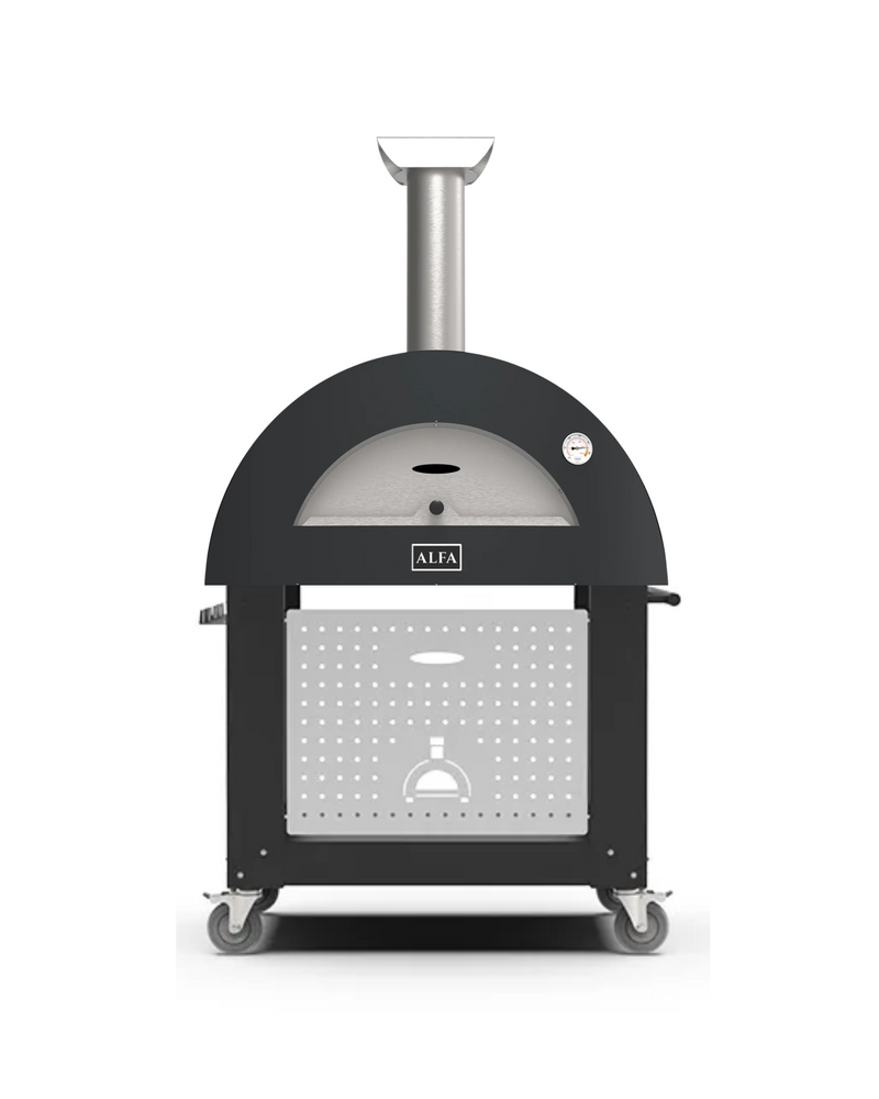 Alfa Moderno 2 Pizze Hybrid Gas/Wood Fired Pizza Oven