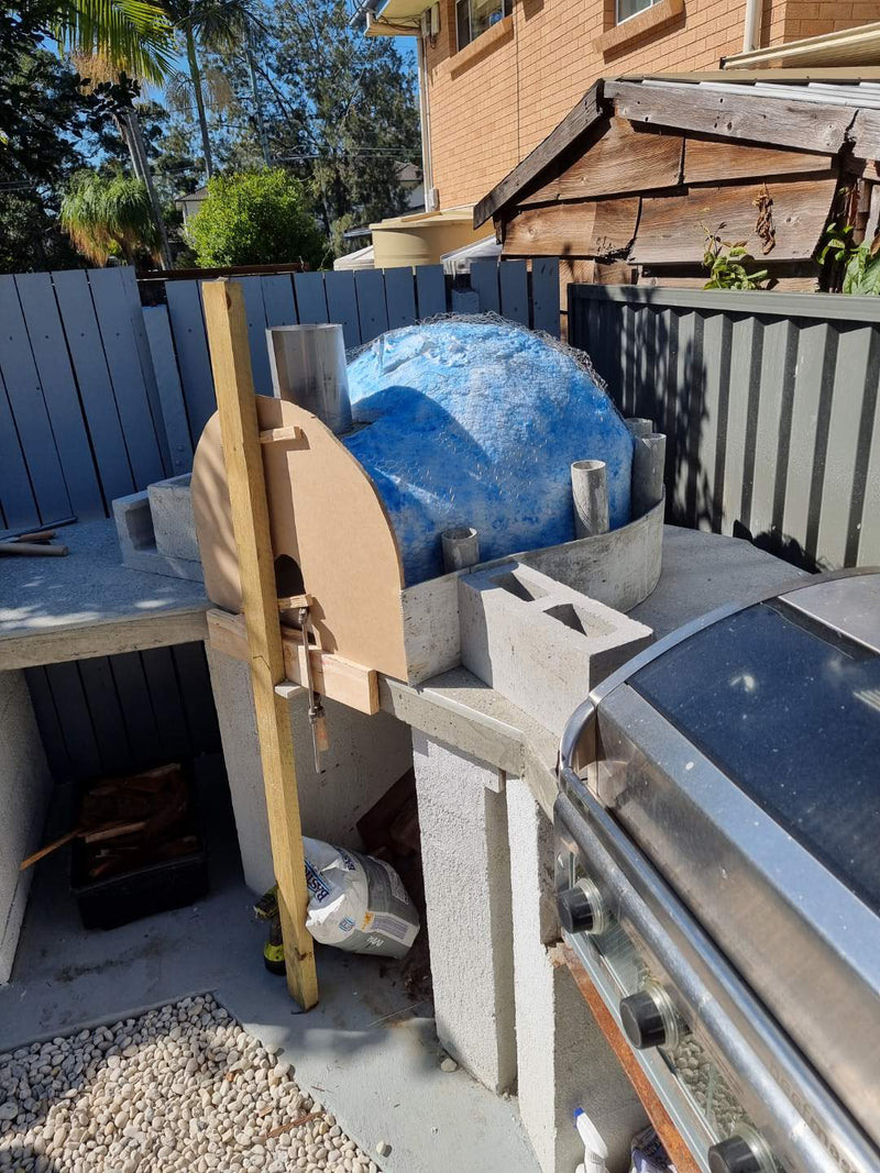 AUS PRO DIY Wood Fired Pizza Oven "Render" Kit