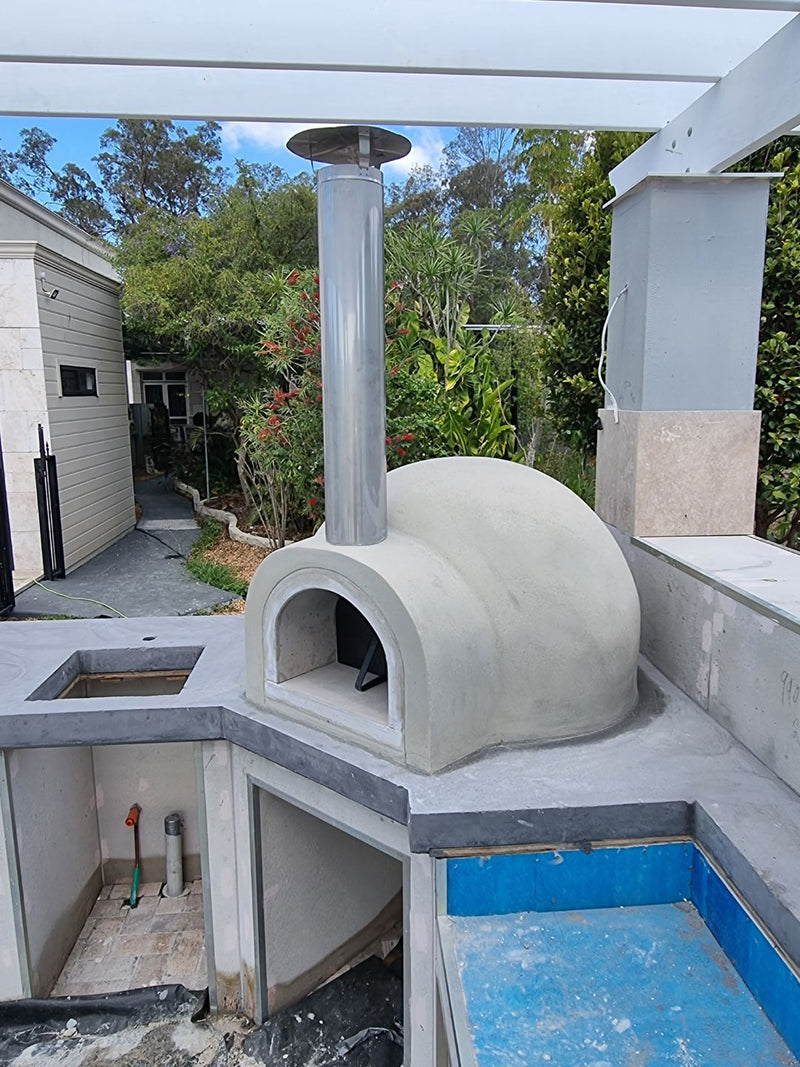 AUS PRO DIY Wood Fired Pizza Oven "Render" Kit