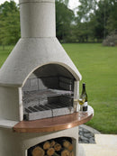 Buschbeck Rondo Outdoor Pizza as forest background