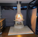 Buschbeck Rondo 3-in-1 Outdoor Fireplace