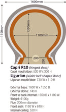 Capri - Commercial Wood Fired Pizza Oven