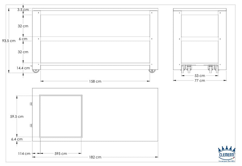 Clementi Multifunctional Table