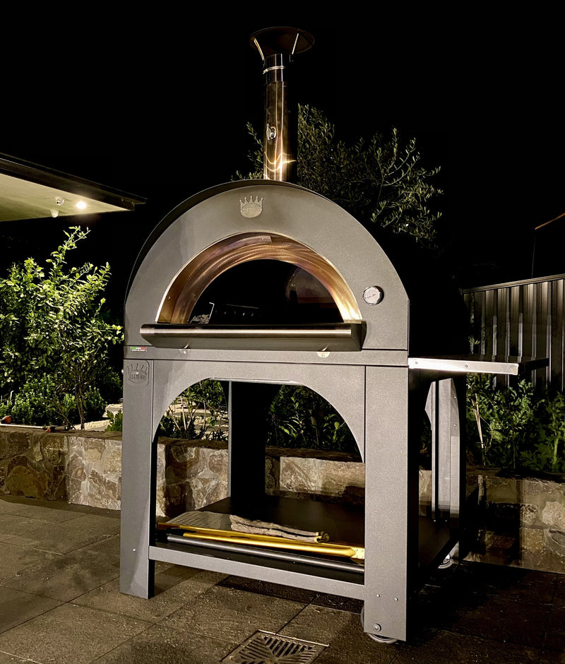 Pizza Ovens R Us CLEMENTI XL SIZE 100 Stainless Steel Benchtop Oven Italian Made