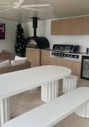 Pizza Ovens R Us CLEMENTI LARGE SIZE 80 Stainless Steel Portable Oven Italian Made