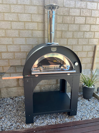 Pizza Ovens R Us CLEMENTI XL SIZE 100 Stainless Steel Benchtop Oven Italian Made