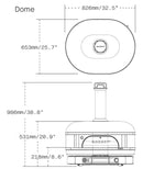 Gozney Dome Gen 2 Dual Fuel Pizza Oven