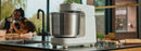 Ooni Halo Pro - Spiral Mixer Polar White in the kitchen table
