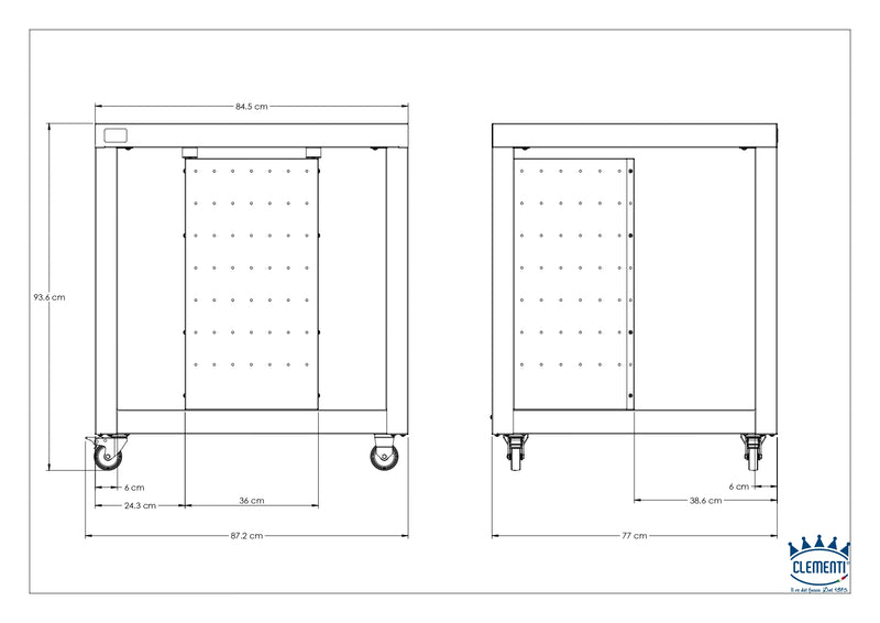 Clementi Short Tables (Sold Separately)