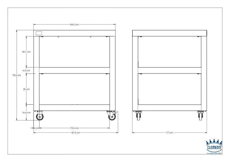 Clementi Short Tables (Sold Separately)