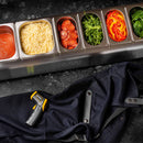 Ooni Pizza Topping Station with toppings on the inside