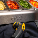 Ooni Pizza Topping Station with topping on the inside