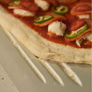 Ooni 12" Compact Pizza Peel with pizza