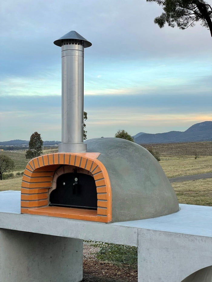 Corner Pizza Oven Barbeque Pizza Oven Outdoor Corner Kitchen Ideas