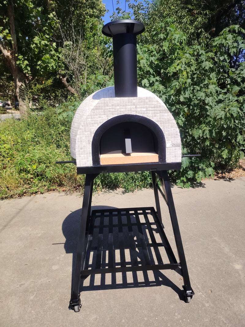 RUS-70 Tiled Wood Fired Pizza Oven