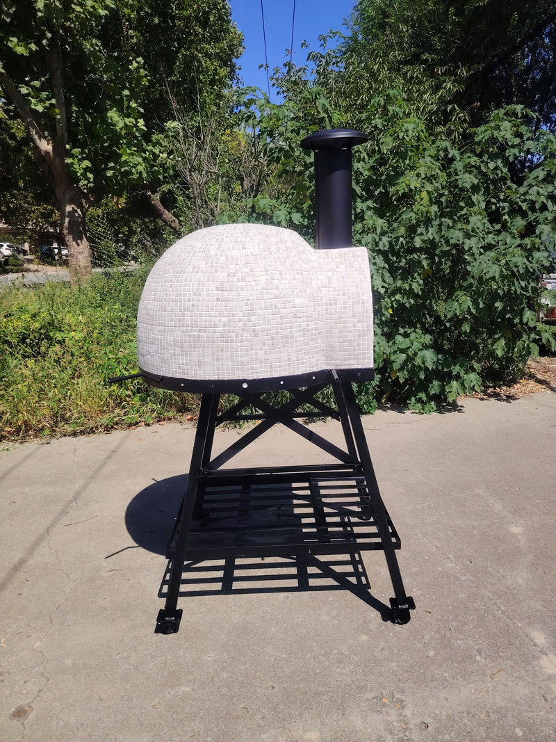 RUS-70 Tiled Wood Fired Pizza Oven