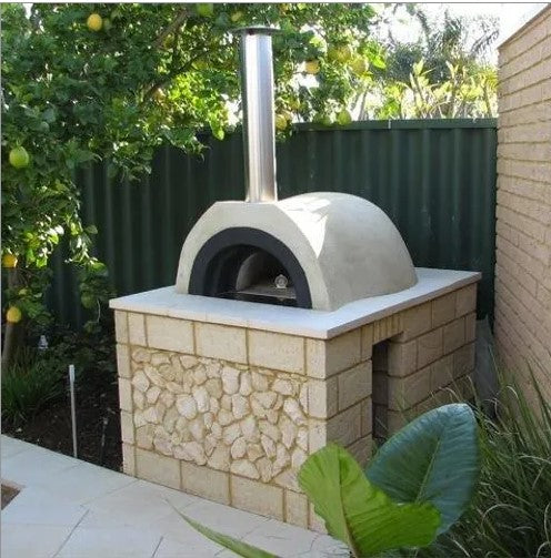 RUS-90 Wood Fired Pizza Oven (Plain Arch)