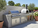 RUS-70 Fiberglass Dome Wood Fired Pizza Oven