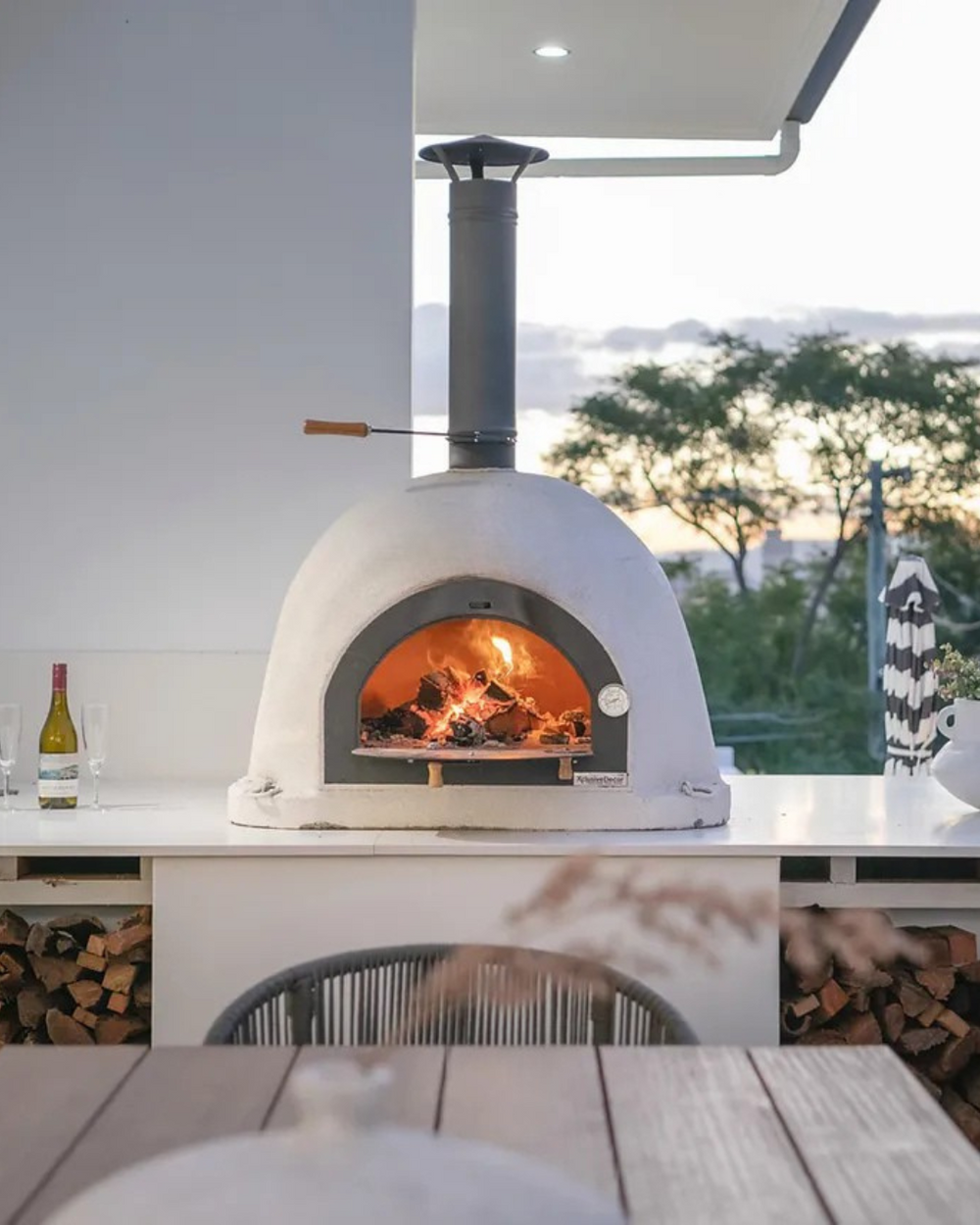 Xclusive Decor Royal Max Ready Made Wood Fired Pizza Oven