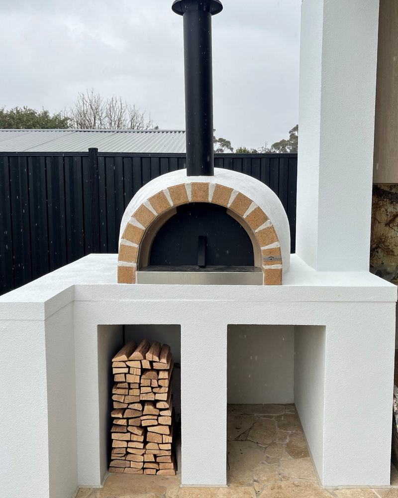 RUS-90 Amigo Wood Fired Pizza Oven (Brick Arch)