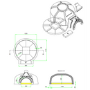 Valoriani GR120 Round Commercial Wood Fired Oven