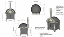 ZRW-1200 Refractory Electric Pizza Oven