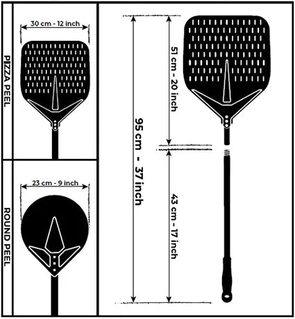 Alfa Forni Peel Set Medium (2 Piece)