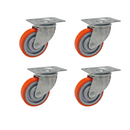 Wheels and Mounting Plates for Subito Cotto