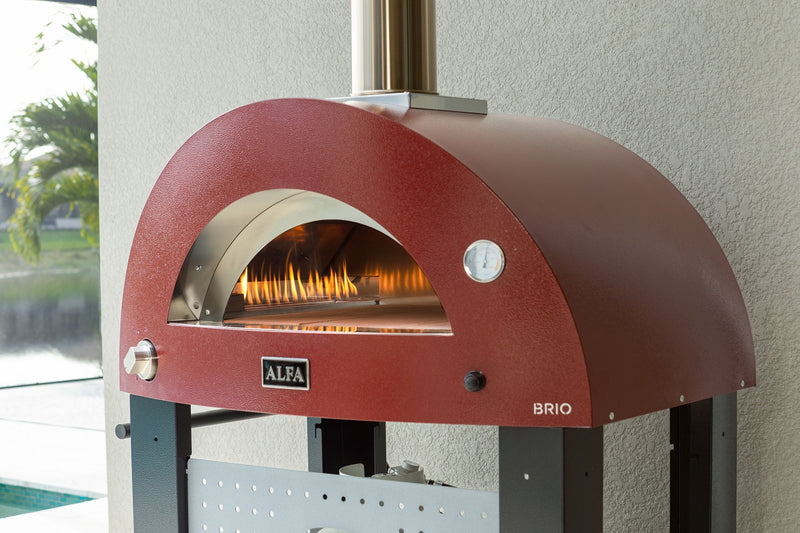 Pizza Ovens R Us Alfa Brio Hybrid Gas /Wood Fired Pizza Oven