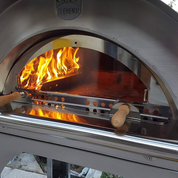 Pizza Ovens R Us CLEMENTI XL SIZE 100 Stainless Steel Portable Oven Italian Made
