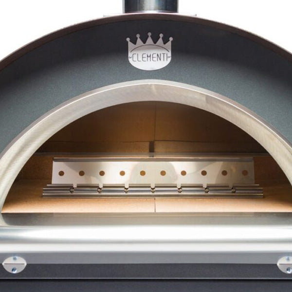 Pizza Ovens R Us CLEMENTI LARGE SIZE 80 Stainless Steel Benchtop Oven Italian Made