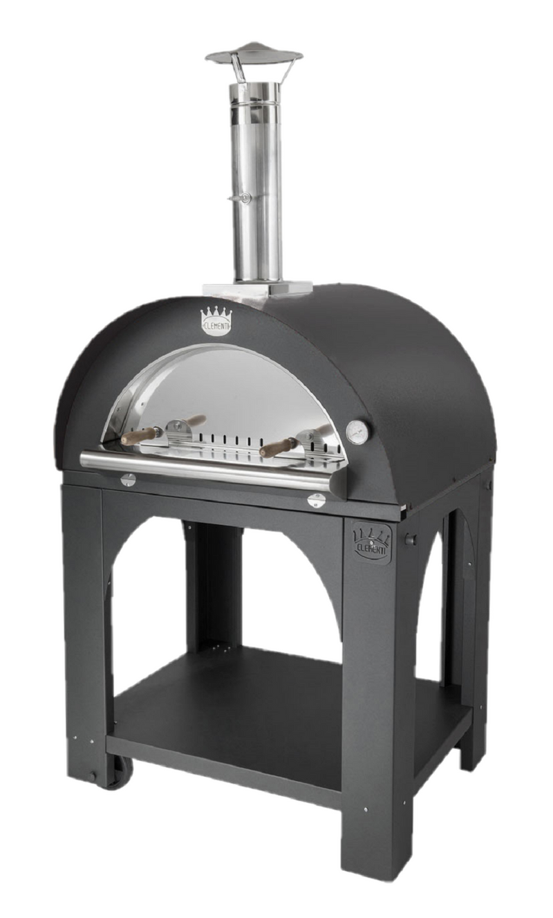 Pizza Ovens R Us CLEMENTI LARGE SIZE 80 Portable Stainless Steel Oven Italian Made
