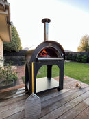 Pizza Ovens R Us CLEMENTI LARGE SIZE 80 Stainless Steel Benchtop Oven Italian Made