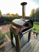 Pizza Ovens R Us CLEMENTI LARGE SIZE 80 Stainless Steel Benchtop Oven Italian Made