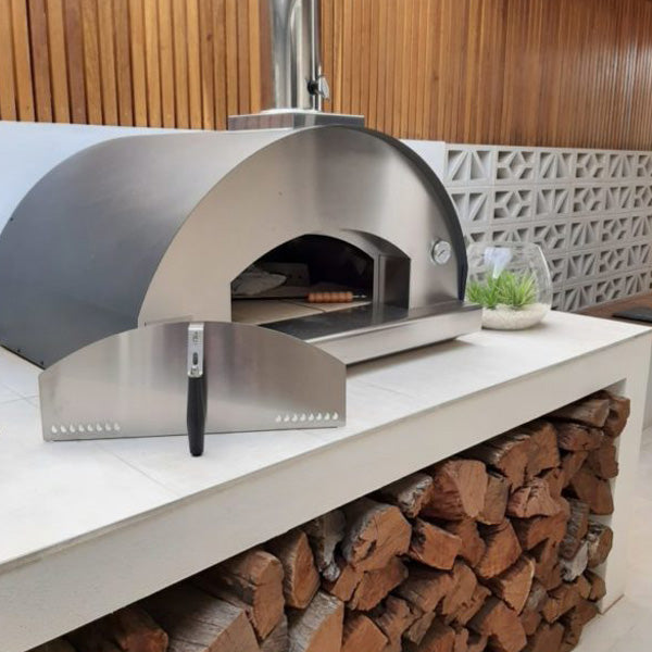 Pizza Ovens R Us Mangiafuoco Stainless Steel Benchtop Oven Italian Made