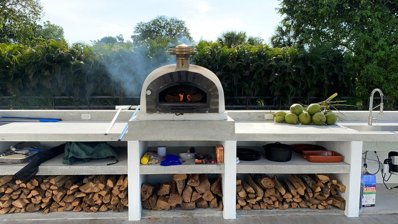Pizzaioli Stone Arch Premium Wood Fired Pizza Oven Pizza Ovens R Us