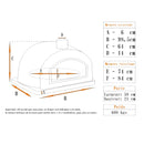 Pizzaioli Stone Arch Premium Wood Fired Pizza Oven Pizza Ovens R Us