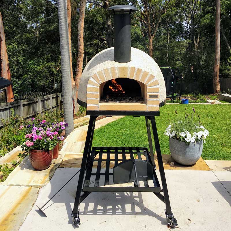 Pizza Ovens R Us Ready Made RUS-70 (Brick Arch) Benchtop Wood Fired Oven