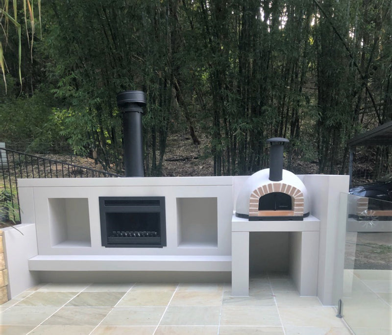 Pizza Ovens R Us Ready Made RUS-70 (Brick Arch) Portable Wood Fired Oven